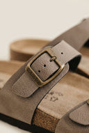 Gold Star - Buckle Sandals - Brown Matte