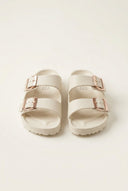 ATENEO - Buckle Slides Anatomical Footbed - Beige