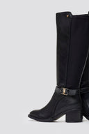 Casual Boots MARIAMARE Elastic Fit - Black Matte - thefashionproject.gr - MARIAMARE