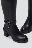 Casual Heel Boots MARIAMARE - Black Matte - thefashionproject.gr - MARIAMARE