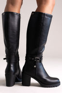 Casual Heel Boots MARIAMARE - Black Matte - thefashionproject.gr - MARIAMARE