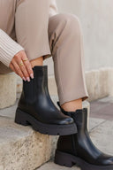 Chelsea Ankle Boots - Black Matte - thefashionproject.gr - MARQUIIZ