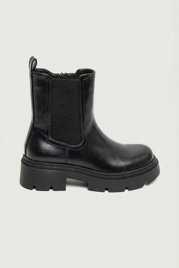Chelsea Ankle Boots - Black Matte - thefashionproject.gr - MARQUIIZ