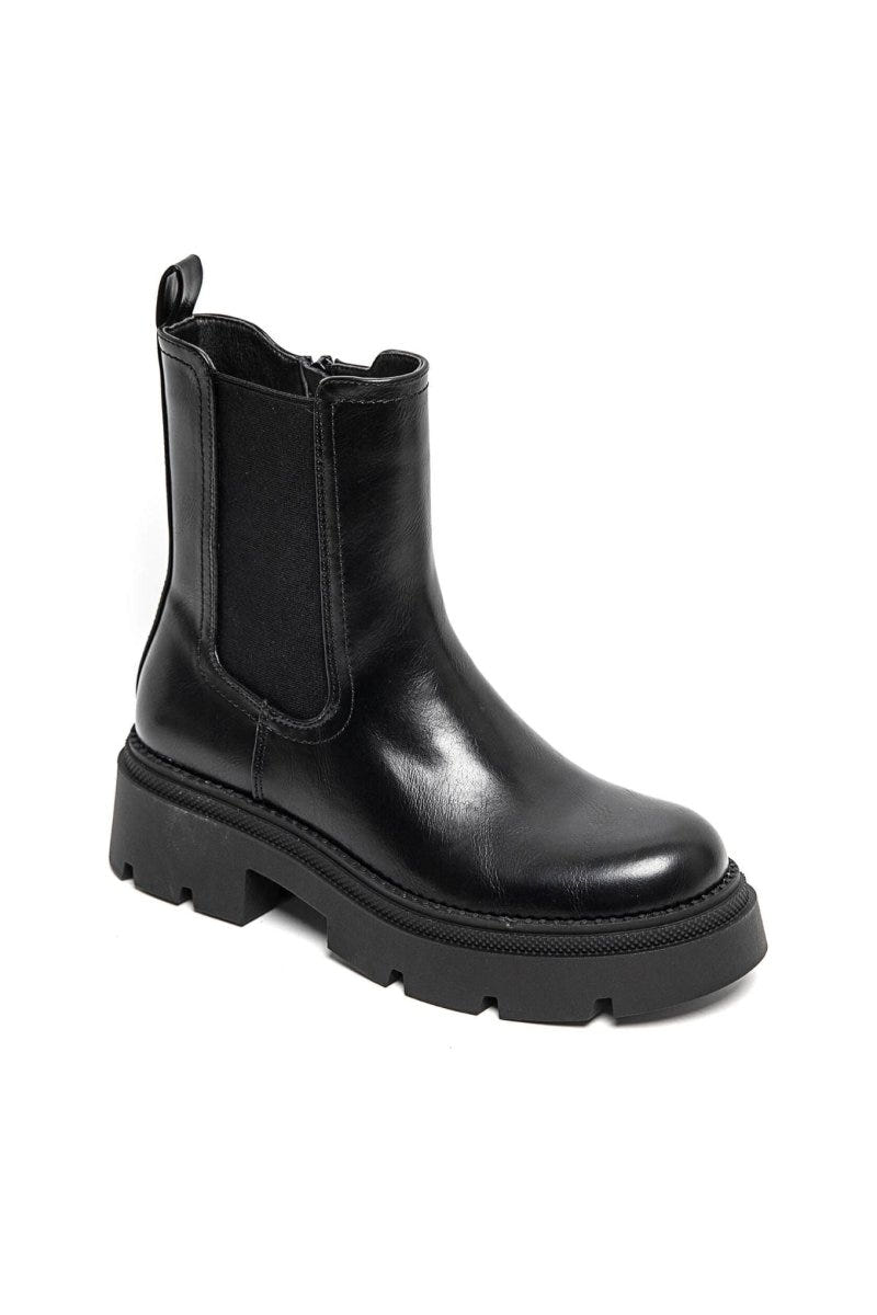 Chelsea Ankle Boots - Black Matte - thefashionproject.gr - MARQUIIZ