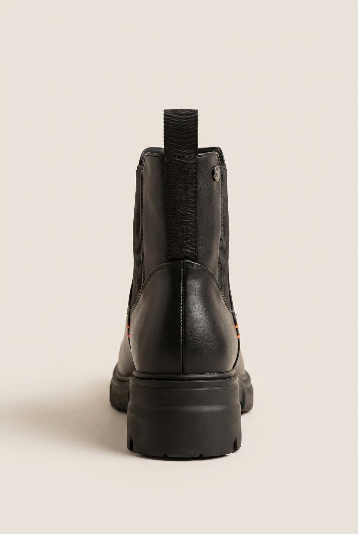 Refresh - Chelsea Ankle Boots Block Heel - Black Matte