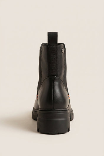 Refresh - Chelsea Ankle Boots Block Heel - Black Matte