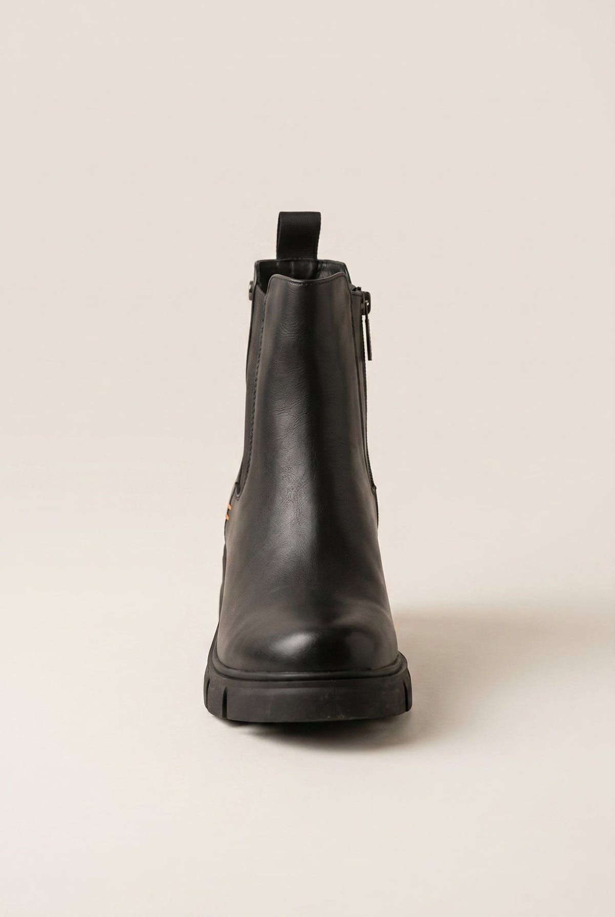Refresh - Chelsea Ankle Boots Block Heel - Black Matte