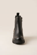 Refresh - Chelsea Ankle Boots Block Heel - Black Matte