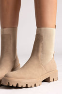 Chelsea Boots with Lug Sole ONLY 15329824 - Beige Matte - thefashionproject.gr - ONLY