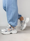 Chunky sneakers με σχέδιο