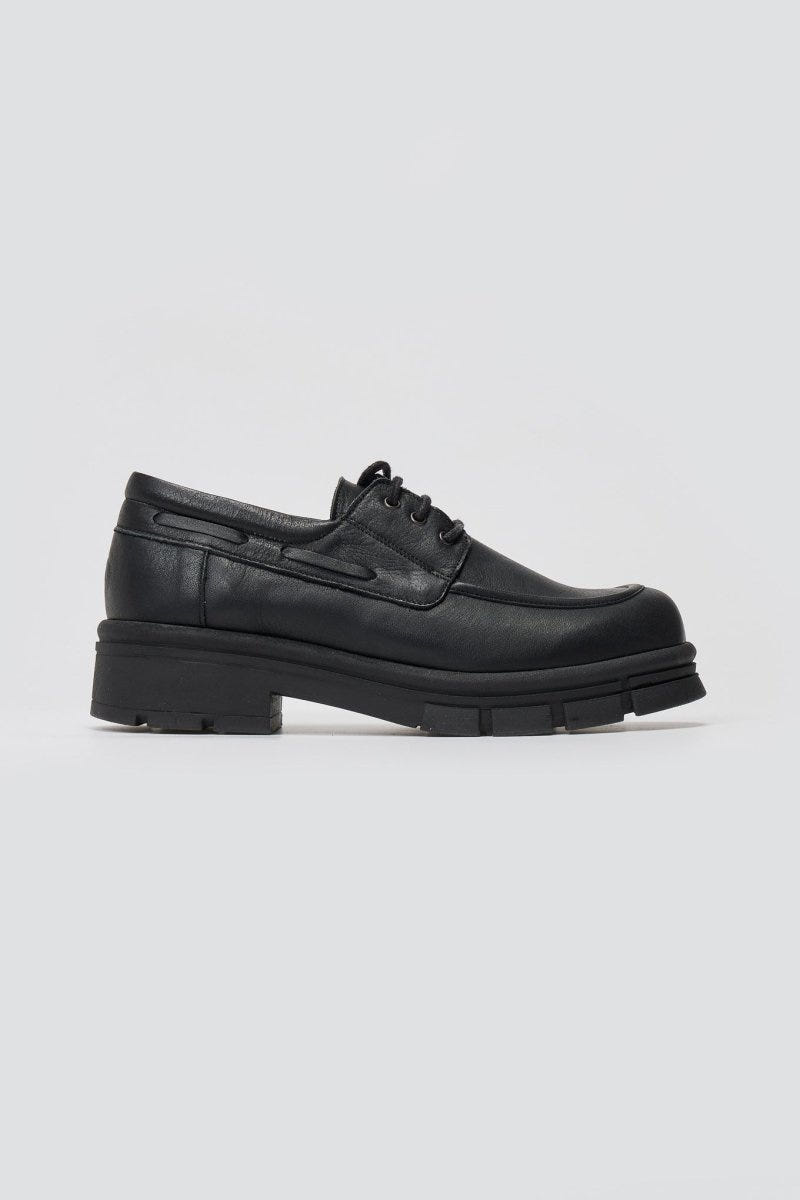 TFP - Chunky Sole Oxfords - Black Matte