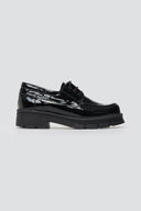Chunky Sole Oxfords TFP - Black Patent - thefashionproject.gr - TFP