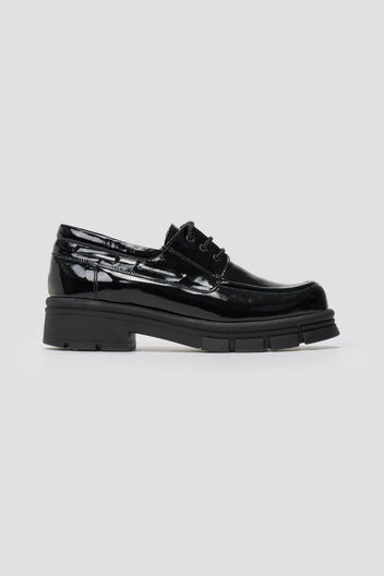 TFP - Chunky Sole Oxfords - Black Patent