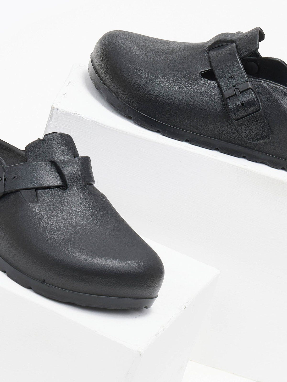 Clogs ανατομικά με μικρό τοκά Plakton 761539 - Μαύρο - thefashionproject.gr - Plakton