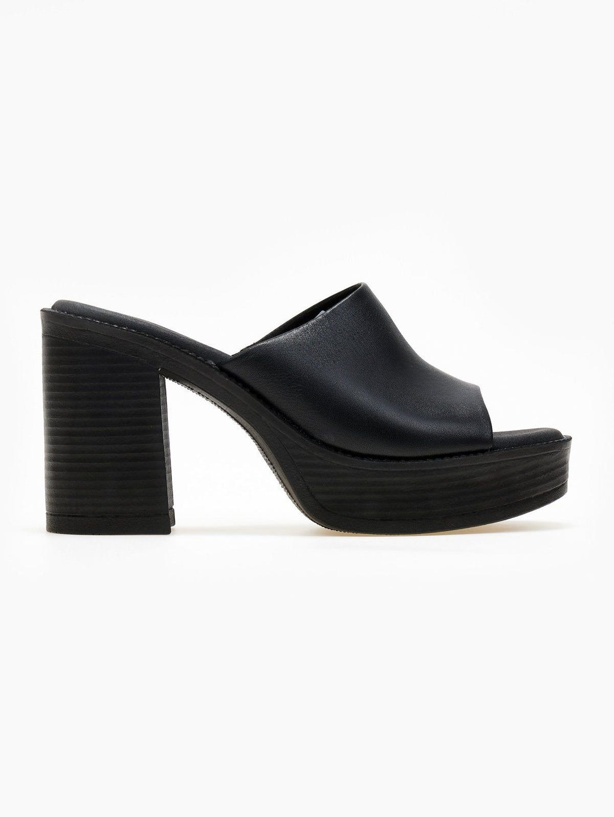 Clogs δερμάτινα Ragazza 0920 - Μαύρο - thefashionproject.gr - RAGAZZA