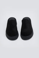 Clogs καστόρινα flatforms Iris - Μαύρο - thefashionproject.gr - IRIS