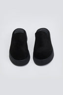 Clogs καστόρινα flatforms Iris - Μαύρο - thefashionproject.gr - IRIS