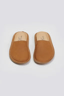 Clogs καστόρινα με εξωτερική ραφή Tfp - Μπεζ - thefashionproject.gr - TFP