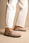 Beige Suede