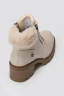 Combat Ankle Boots Refresh 172911 - Beige Matte - thefashionproject.gr - Refresh