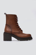 Combat Boots Dryflex RAGAZZA 0213 - Tan Matte - thefashionproject.gr - RAGAZZA