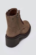 Combat Boots Dryflex RAGAZZA 0215 - Taupe Suede - thefashionproject.gr - RAGAZZA