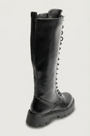 Combat Boots Lace Up - Black Matte - thefashionproject.gr - Ideal shoes