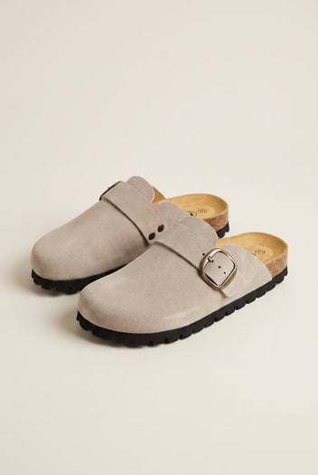 Plakton - Comfort Clogs - Sand Suede