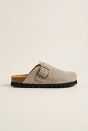 Plakton - Comfort Clogs - Sand Suede