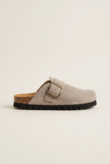 Plakton - Comfort Clogs - Sand Suede