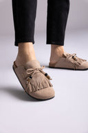ERYNN - Comfort Clogs - Taupe Suede