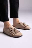 ERYNN - Comfort Clogs - Taupe Suede