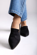 Comfort Loafers TFP - Black Suede - thefashionproject.gr - TFP