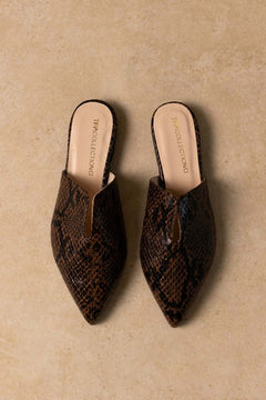 Brown Snake Print