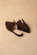 Comfort Mules TFP - Brown Suede - thefashionproject.gr - TFP