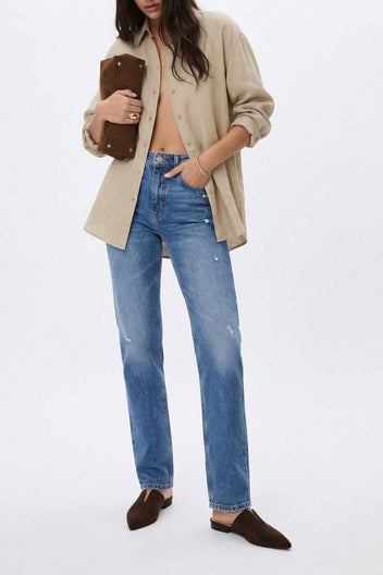Comfort Mules TFP - Brown Suede - thefashionproject.gr - TFP