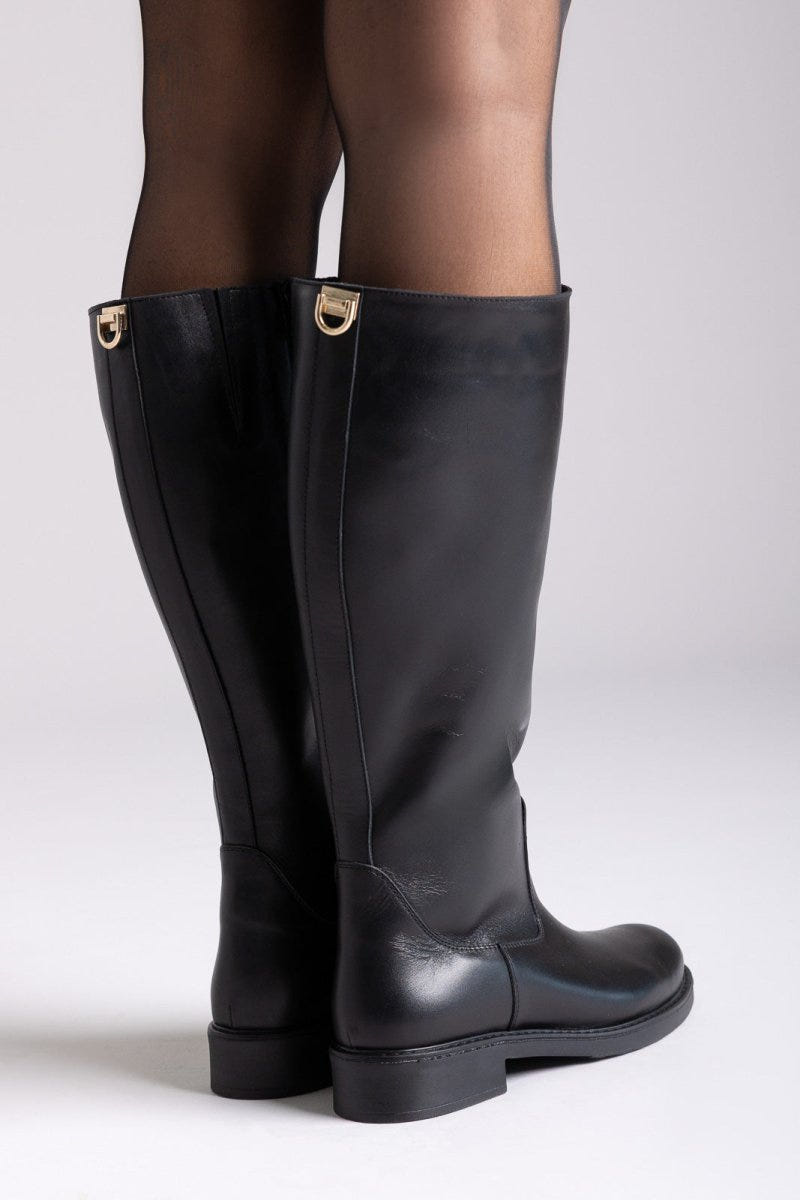 Comfort Riding Boots Ragazza 0670 - Black Matte - thefashionproject.gr - RAGAZZA