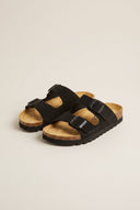 Plakton - Comfort Sandals - Black Suede