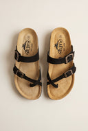 Plakton - Comfort Sandals - Black Suede