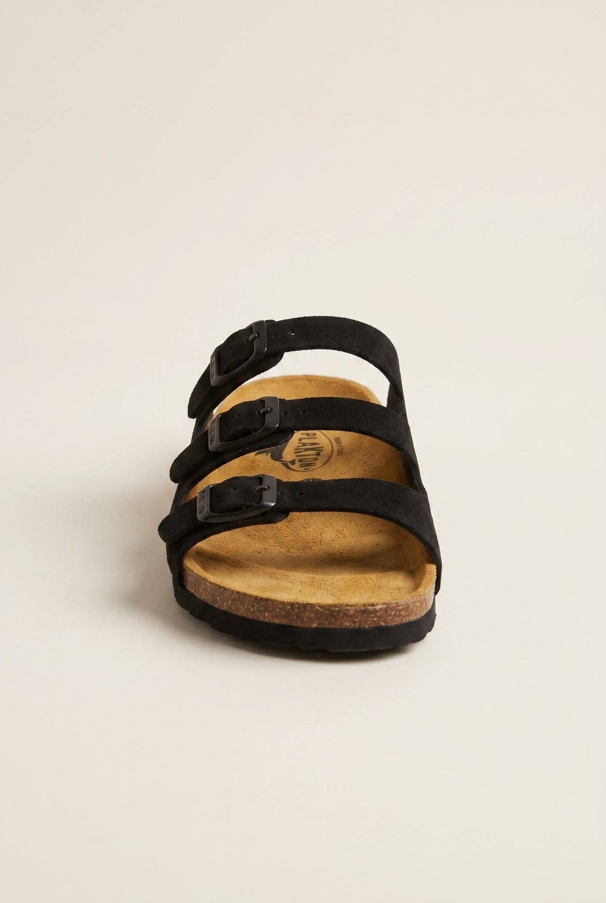 Plakton - Comfort Sandals - Black Suede