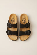 Plakton - Comfort Sandals - Black Suede