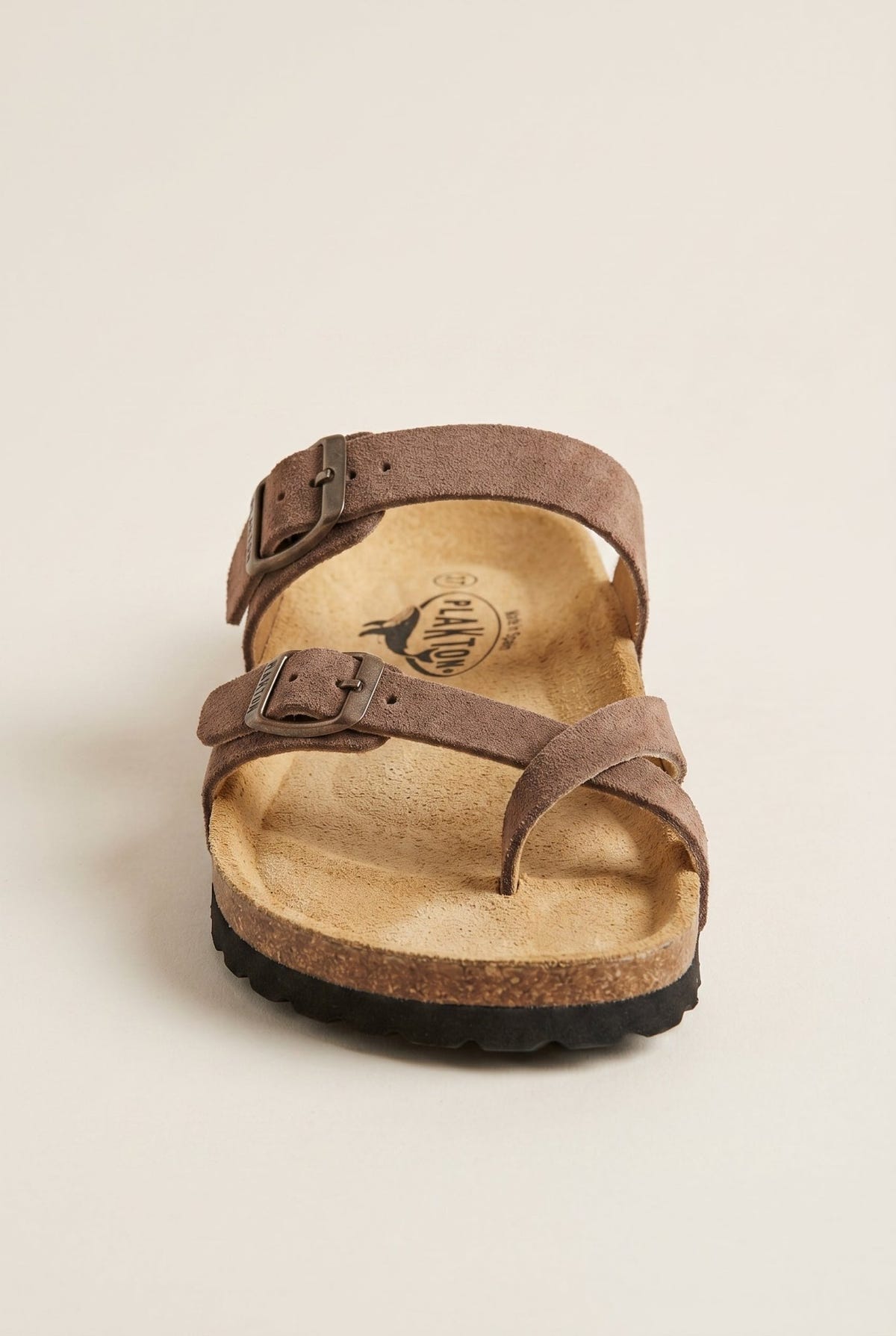 Plakton - Comfort Sandals - Brown Suede