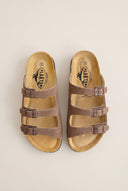 Plakton - Comfort Sandals - Brown Suede