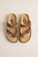 Plakton - Comfort Sandals - Brown Suede