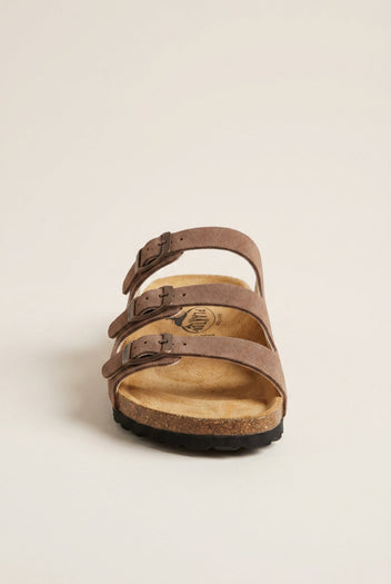 Plakton - Comfort Sandals - Brown Suede