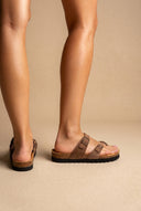 Plakton - Comfort Sandals - Brown Suede