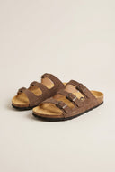 Plakton - Comfort Sandals - Brown Suede