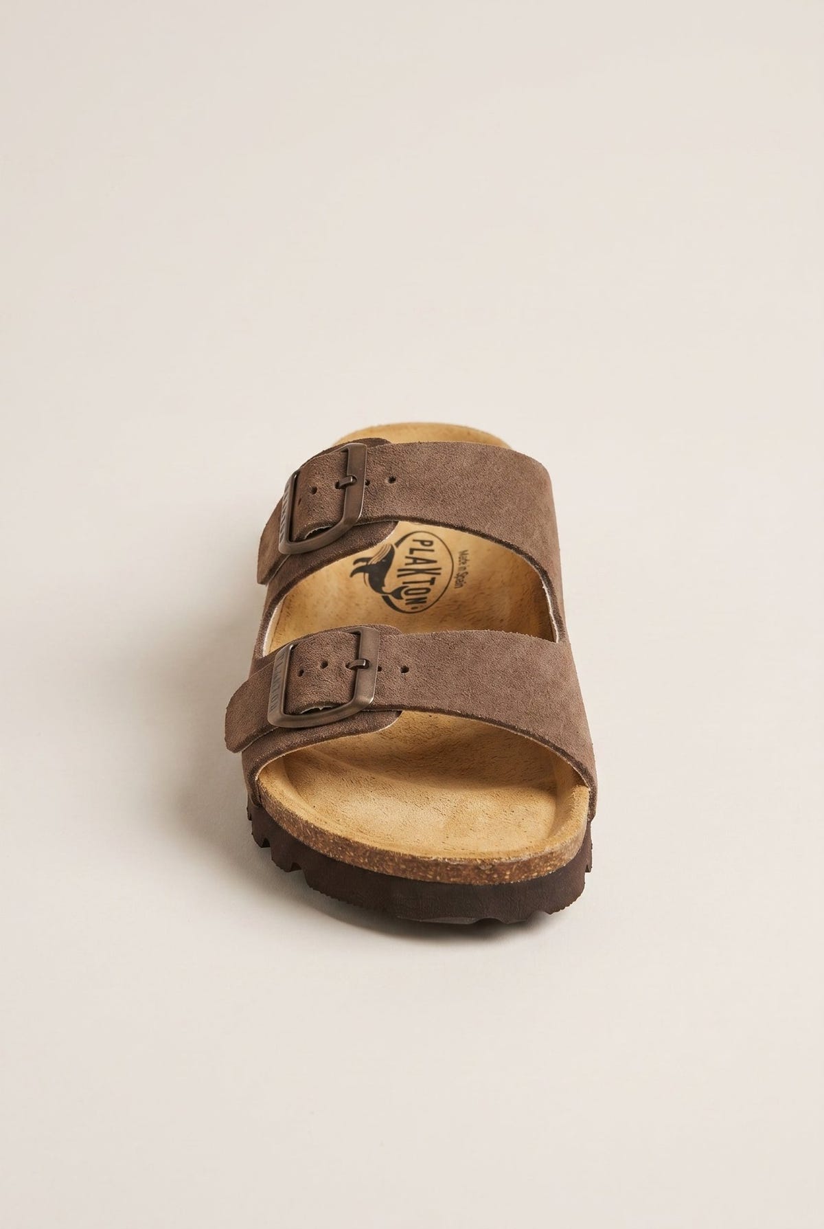 Plakton - Comfort Sandals - Brown Suede