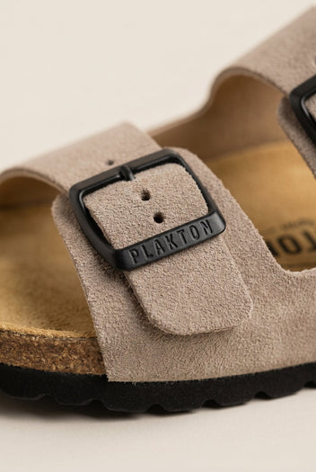 Plakton - Comfort Sandals - Sand Suede