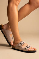 Plakton - Comfort Sandals - Sand Suede
